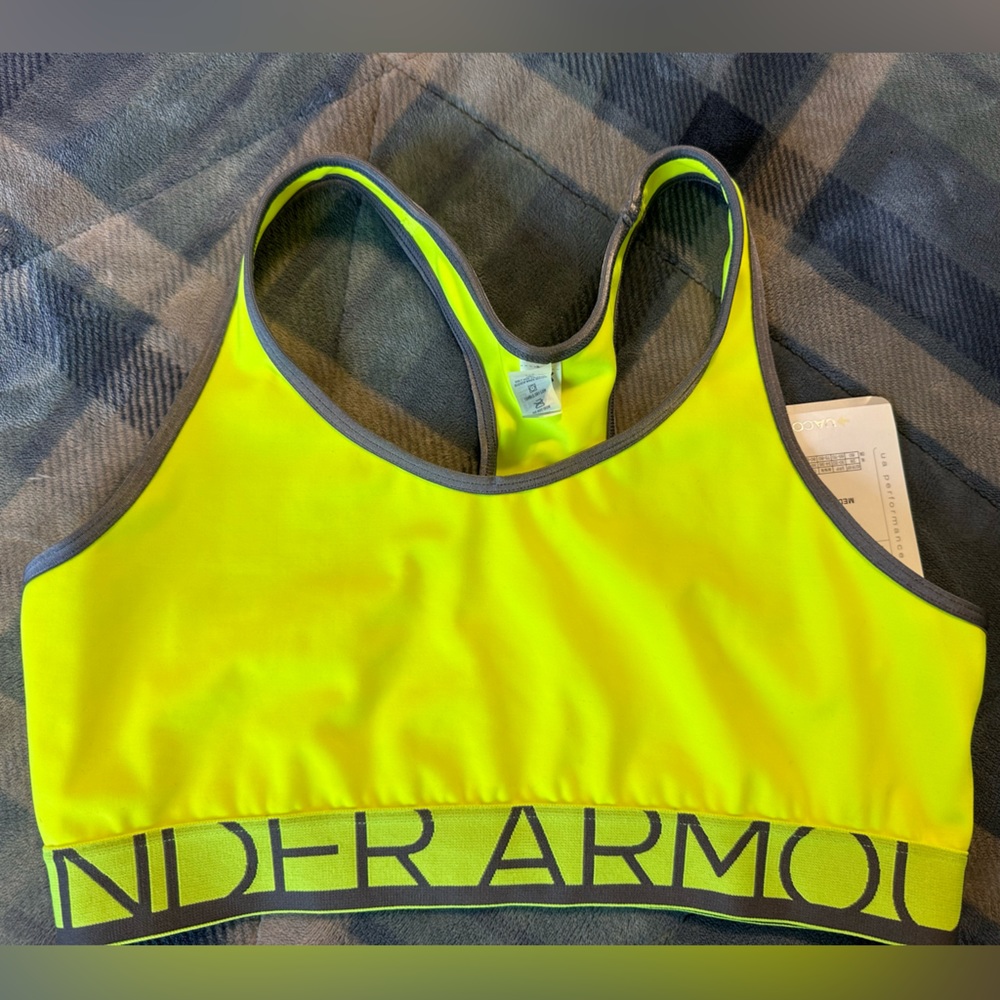Under Armour Neon Sports bra